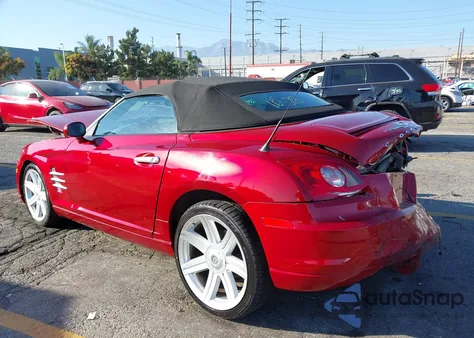 2005 Chrysler Crossfire Limited из США, поврежденный, VIN 1C3AN65L25X049702